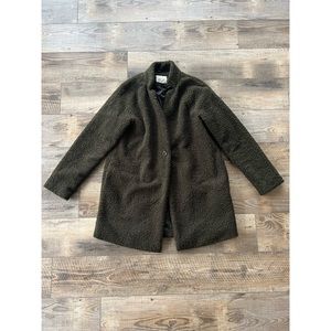 Green oversized jacket